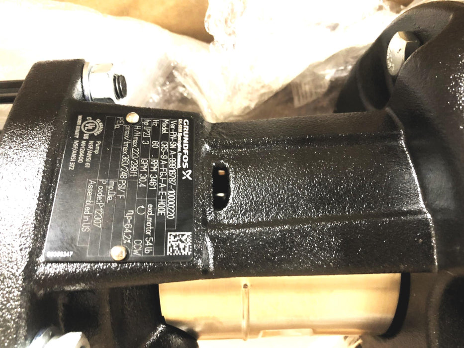Grundfos Pump CR5-9-A-FGJ-A-E-HQQE NOS