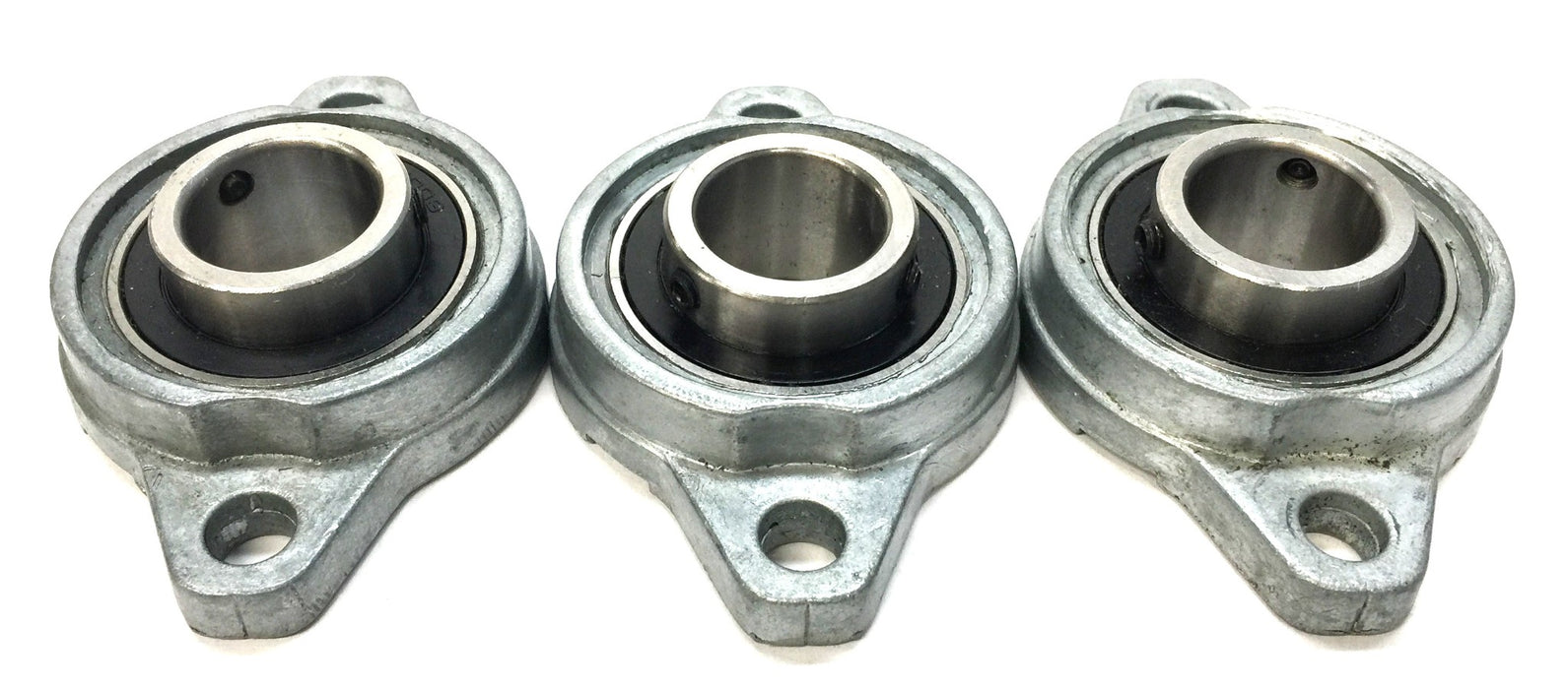 Unbranded Mounted Flange Bearing Assembly U003 [Lot of 3] NOS