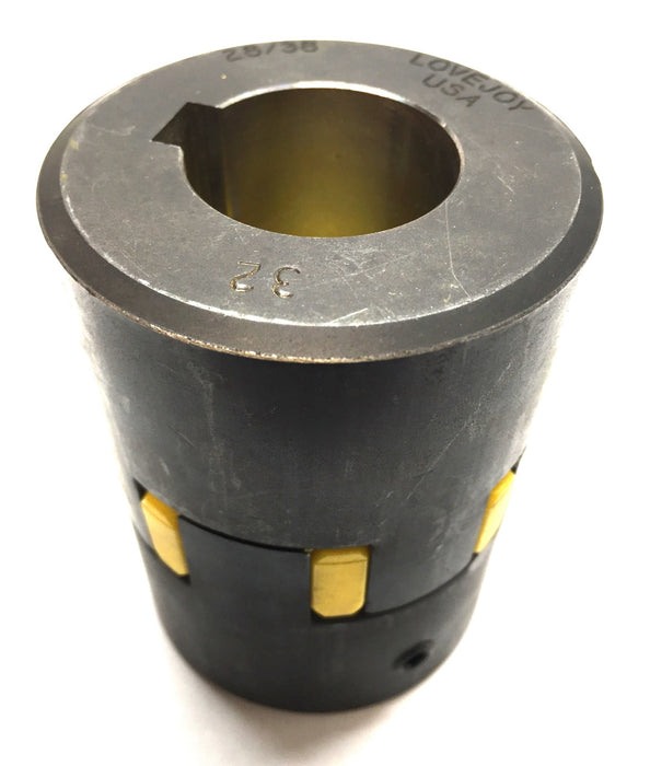 Lovejoy .625 Jaw Coupling Assembly 28/38 Bore: .62"/1.25" NOS