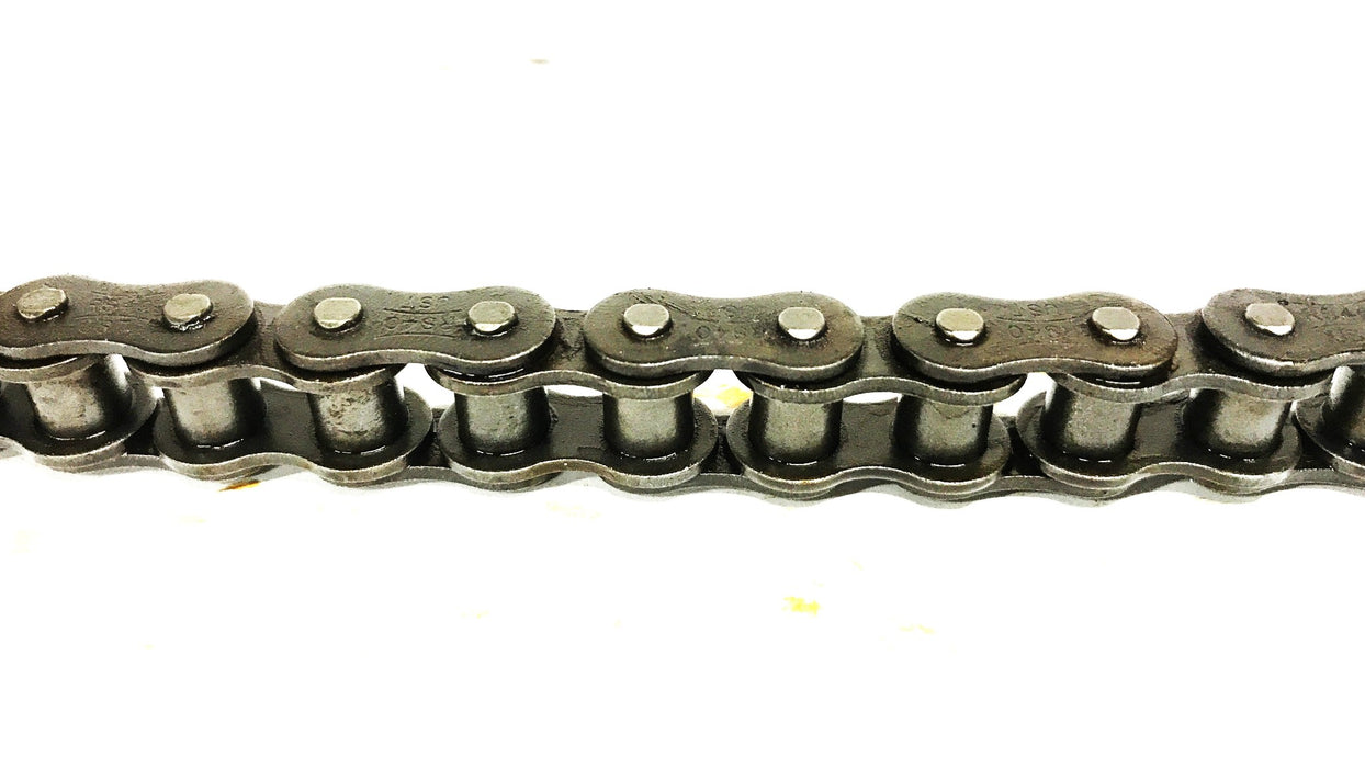 U.S. Tsubaki 10 foot Roller Chain RS 40 RIV-10 NOS