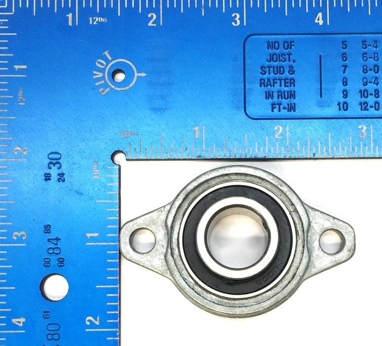 Unbranded Mounted Flange Bearing Assembly U003 [Lot of 3] NOS