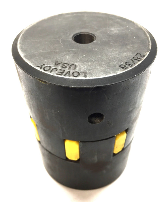 Lovejoy Jaw Coupling Assembly 28/38 Bore: .37"/1.25" NOS