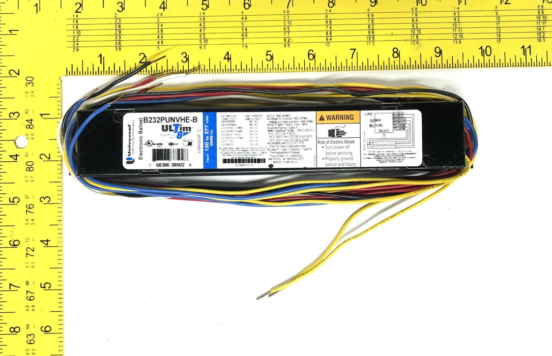 Universal Lighting ULTIM 8 Electronic Ballast B232PUNVHE-B [Lot of 2] NOS