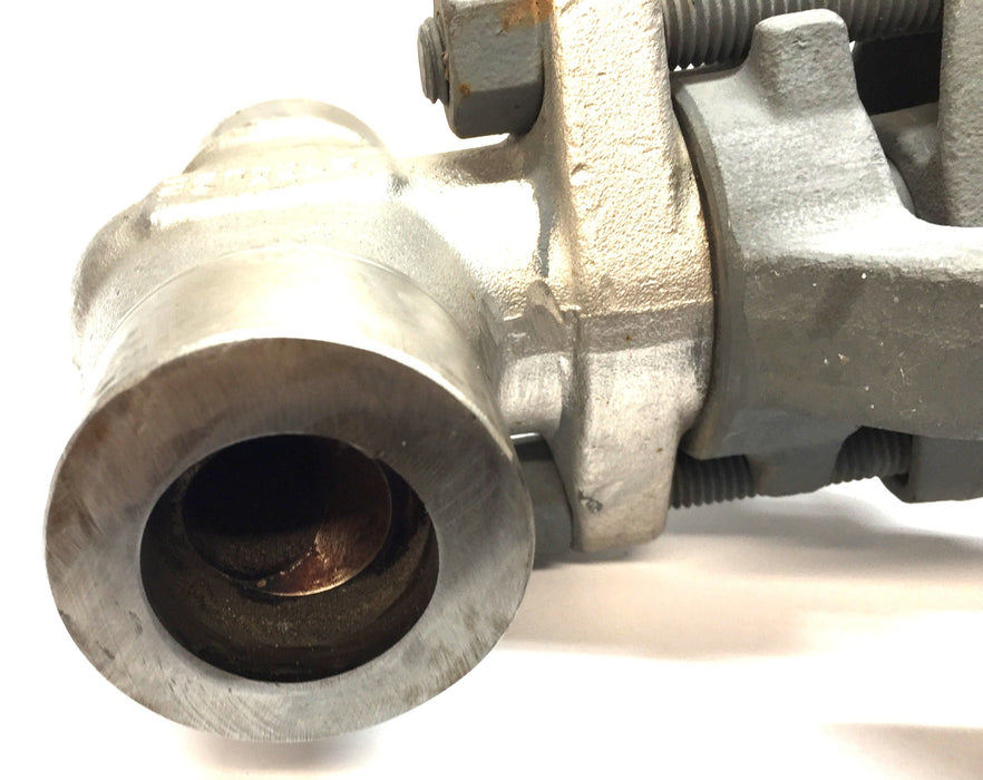 HP 2500 1/2" Globe Gate Valve H16 4404 SA182 F316L USED