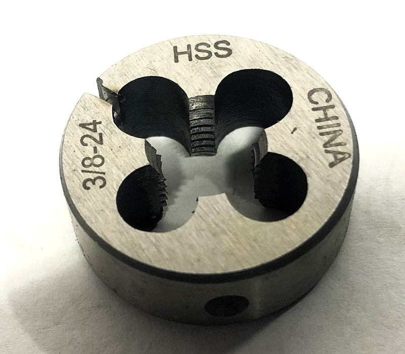 ProCut 3/8-24X1 Inch OD HSS ADJ Split Round Die EN320037NF [Lot of 3] NOS