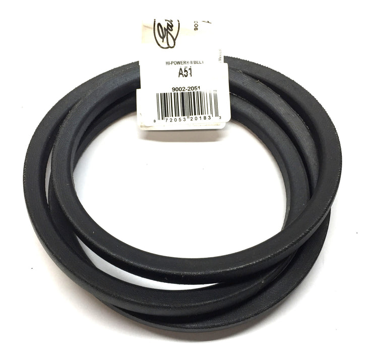 Gates Hi-Power II Belt A51 (9002-2051) [Lot of 4] NOS