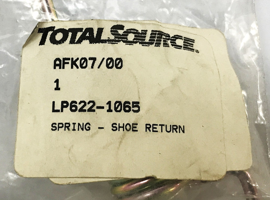 Total Source Forklift Brake Shoe Return Spring LP622-1065 [Lot of 2] NOS
