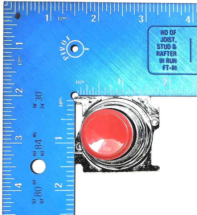 Eaton/Cutler-Hammer Long Red Pushbutton Operator 10250T112 [Lot of 2] NOS