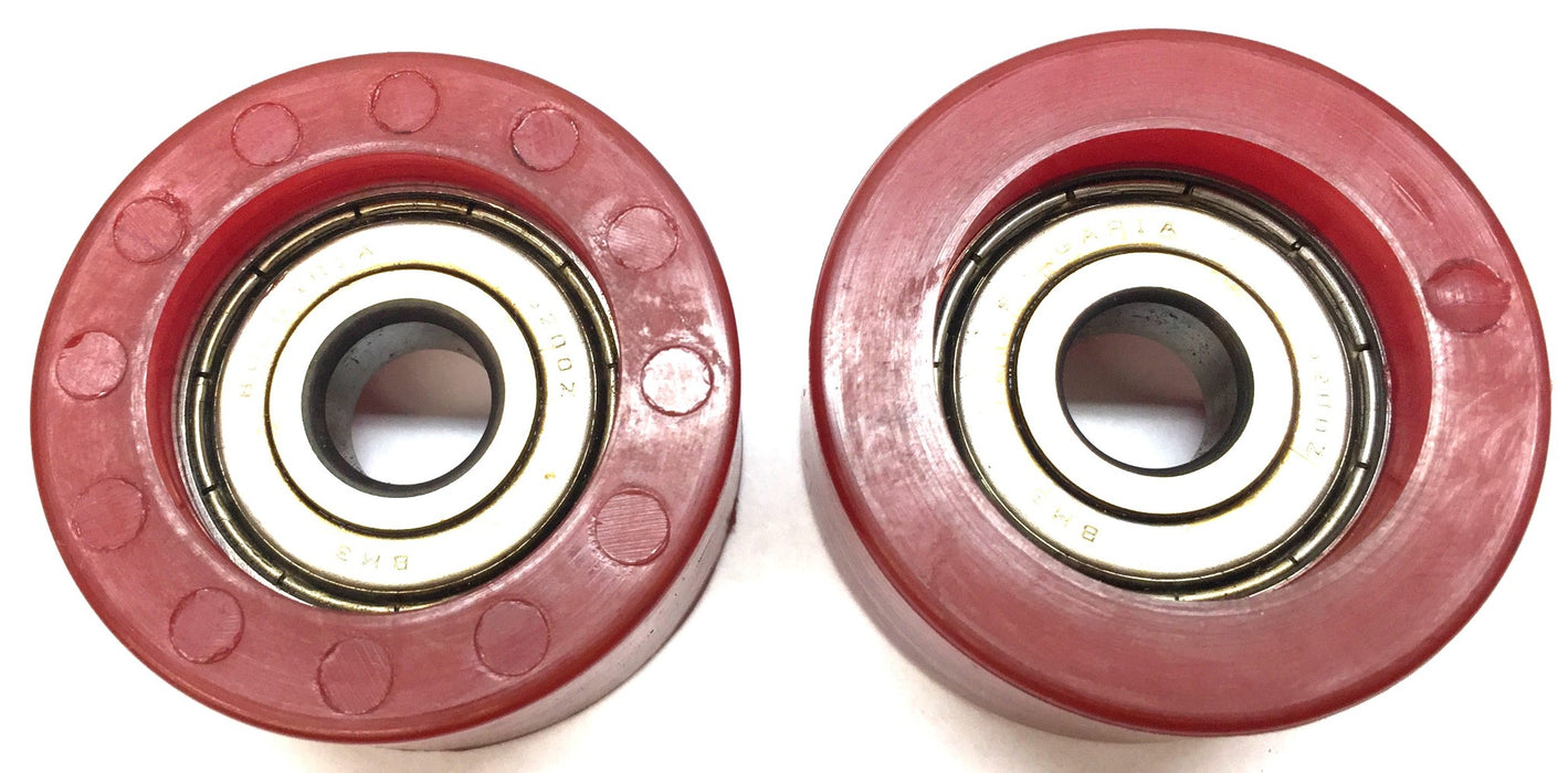 BM3 20mmX40mm Red Polyurethane Tread Guide Roller 60149 [Lot of 2] NOS