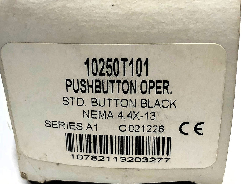 Cutler-Hammer Black Pushbutton Operator 10250T101 [Lot of 2] NOS