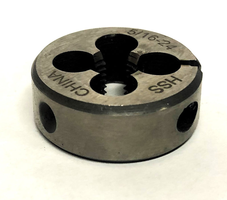 Unbranded 5/16-24X1 Inch OD Round HS ADJ Split Die EN320031NF NOS