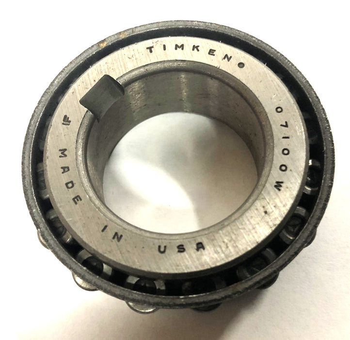 Timken Tapered Roller Bearing Cone No Box 07100W NOS