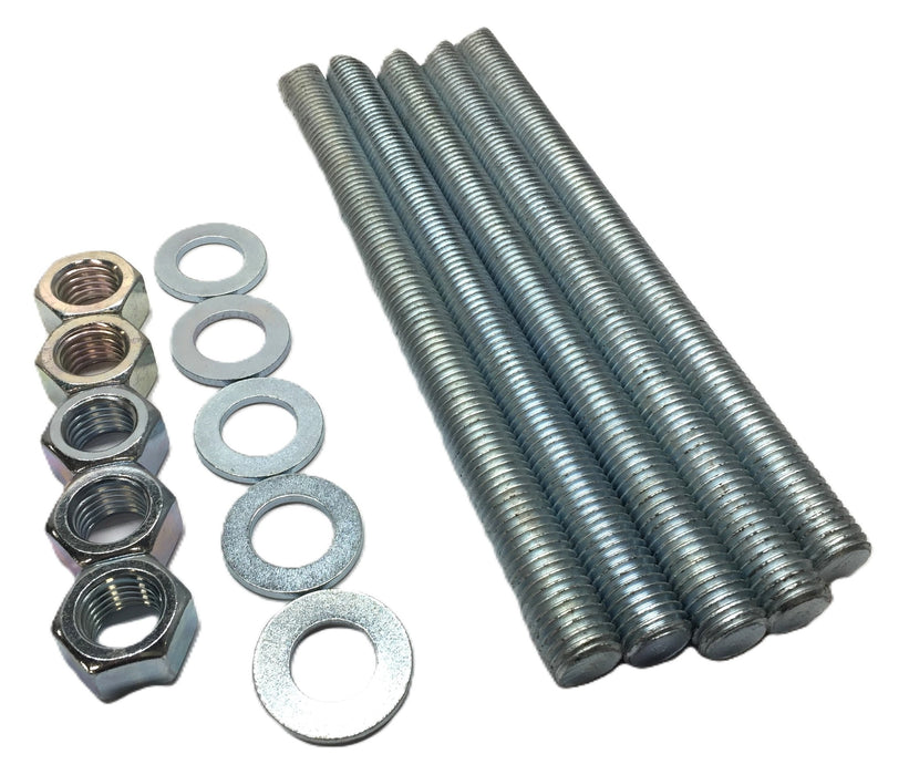 Hilti HAS-B-105 3/4" x 10" Threaded Rod, Washer and Nut 2197970 [Lot of 5] NOS