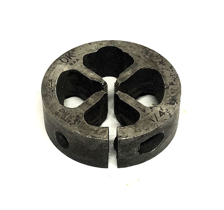GTD Round Split Die 1/4-28NF USED