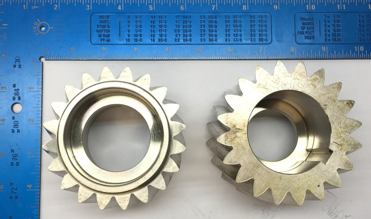 Marel Townsend Pump Gear Assembly (2pcs) 9837593 NOS