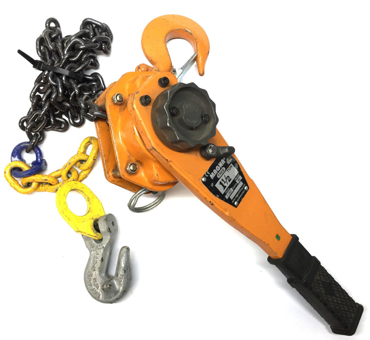 Magna Chain Hoist 1-1/2 Ton Chain 7.1 x 21 Grade-80 15208 USED