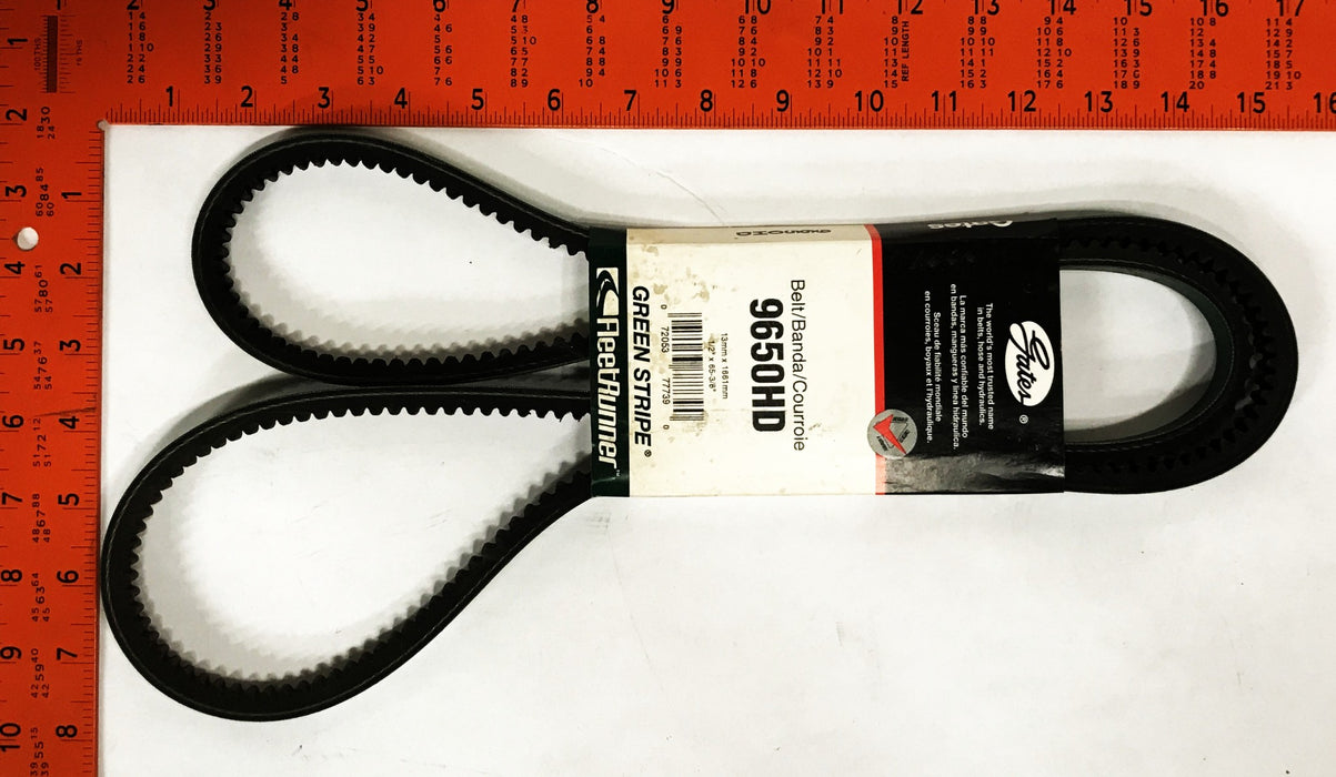 Gates High Capacity Accessory Drive Belt 9650HD NOS