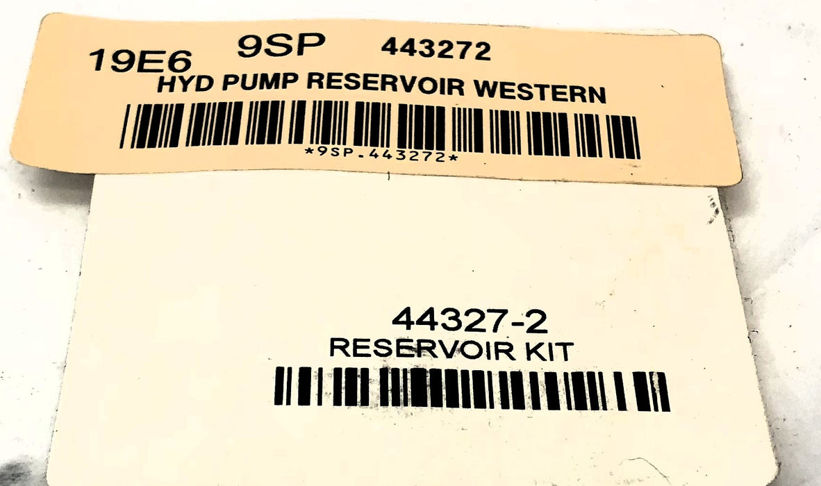 Western Reservoir Kit 44327-2 (No Screws) NOS