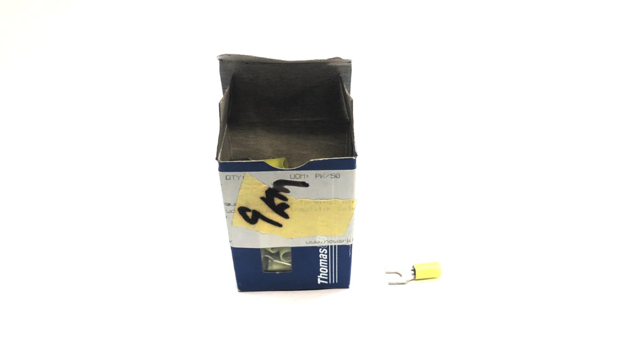 T&B Box of (49) Nylon Insulated Pressure Terminal Connector RC10-10F NOS
