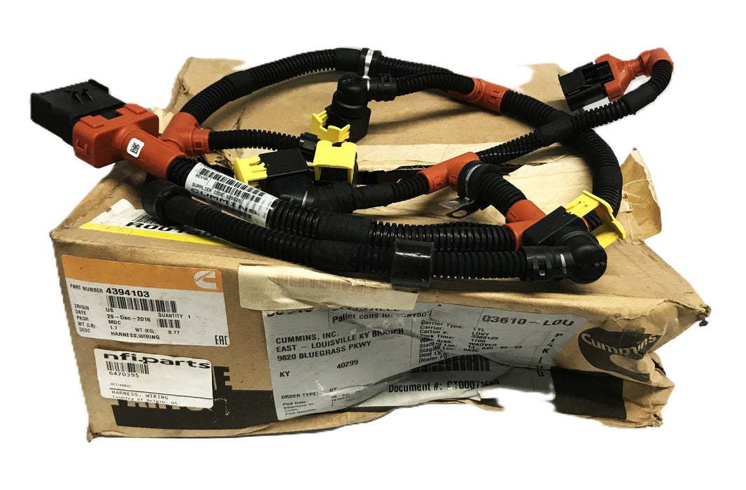 Cummins New Flyer Wiring Harness 4394103 NOS