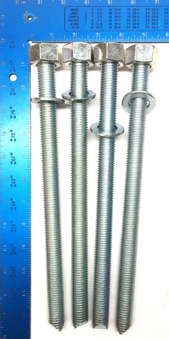 Hilti 3/4" x 12" Anchor Rod HAS-E-55 w/Washer and Nut Pack (4pcs) 2198001 NOS