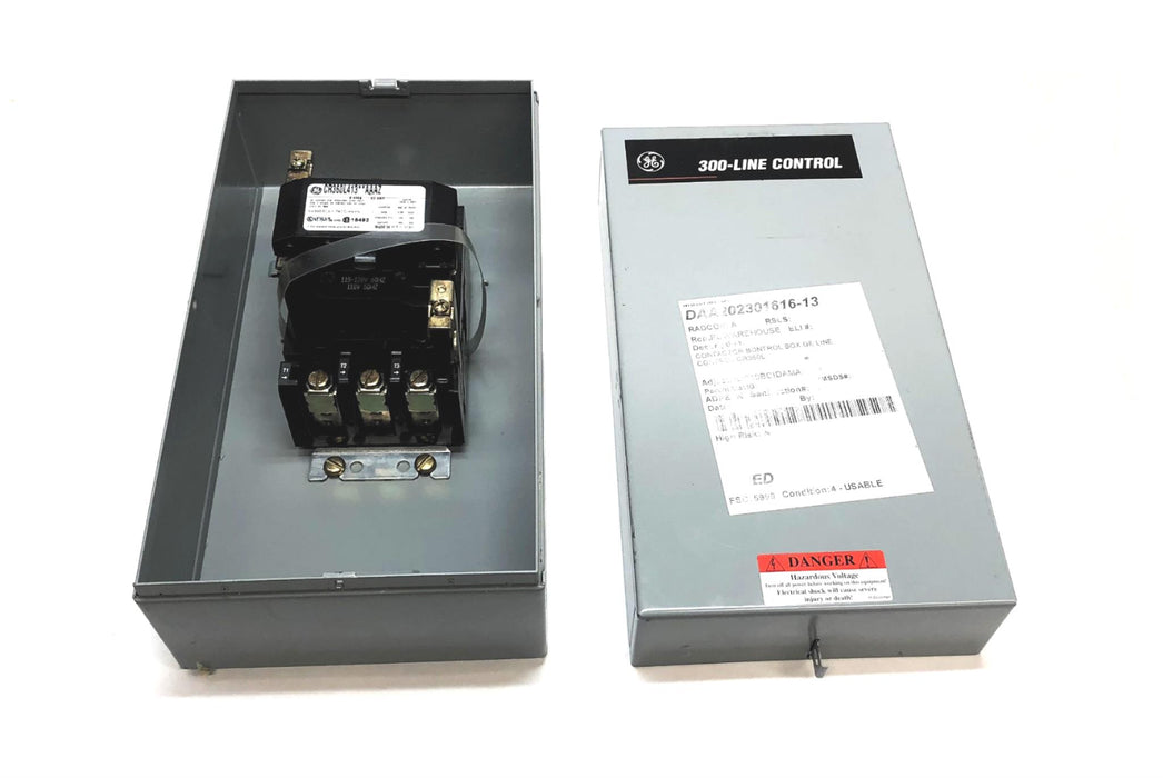 GE Contactor Control Box 300-LINE (CR360L413**AAAZ) USED