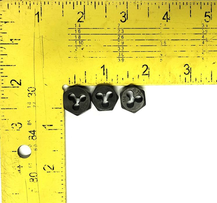 Unbranded CBN Metric Hex Die M4X0.75 [Lot of 3] NOS