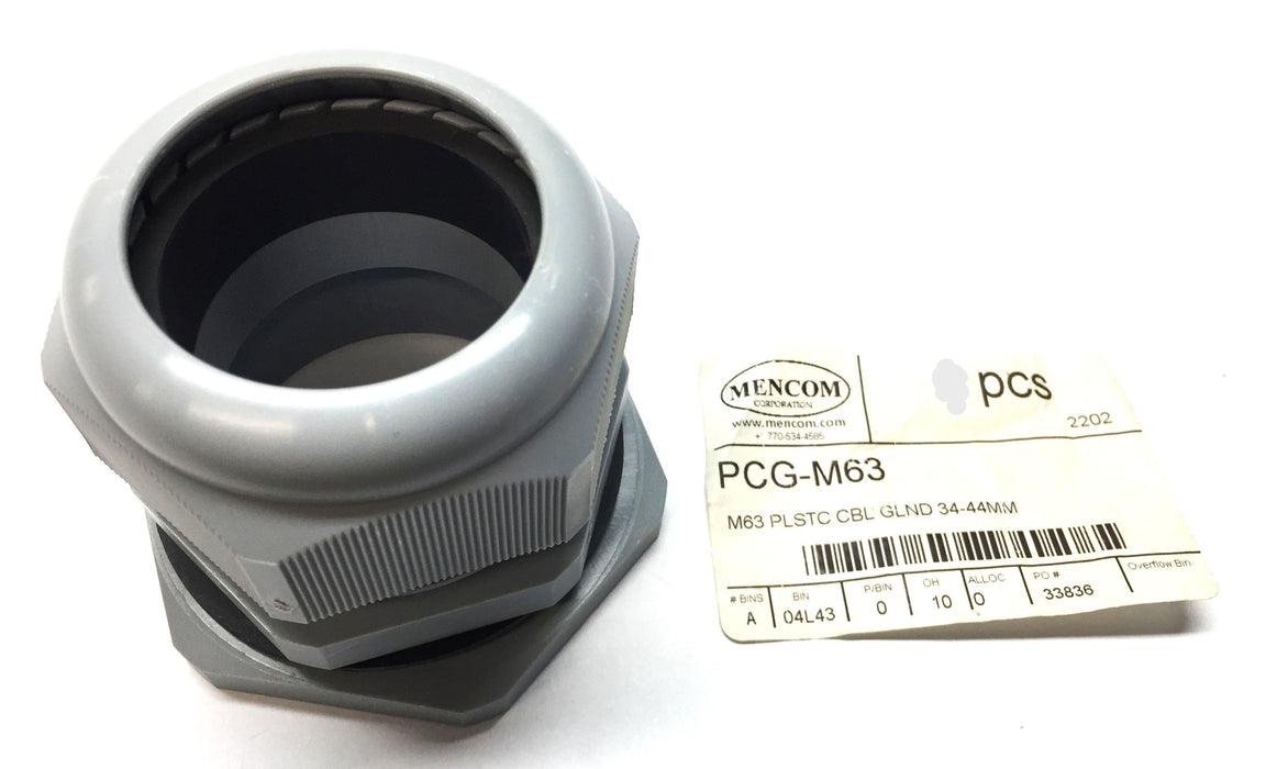 Mencom M63 Plastic Cable Gland 34-44mm PCG-M63 NOS