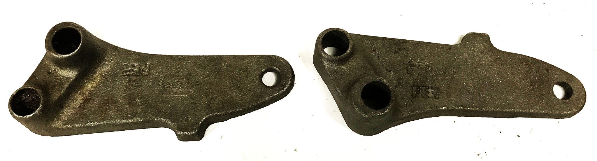 Multiton Load Roller Bracket Left/Right Set 20163-11/20163-12 NOS