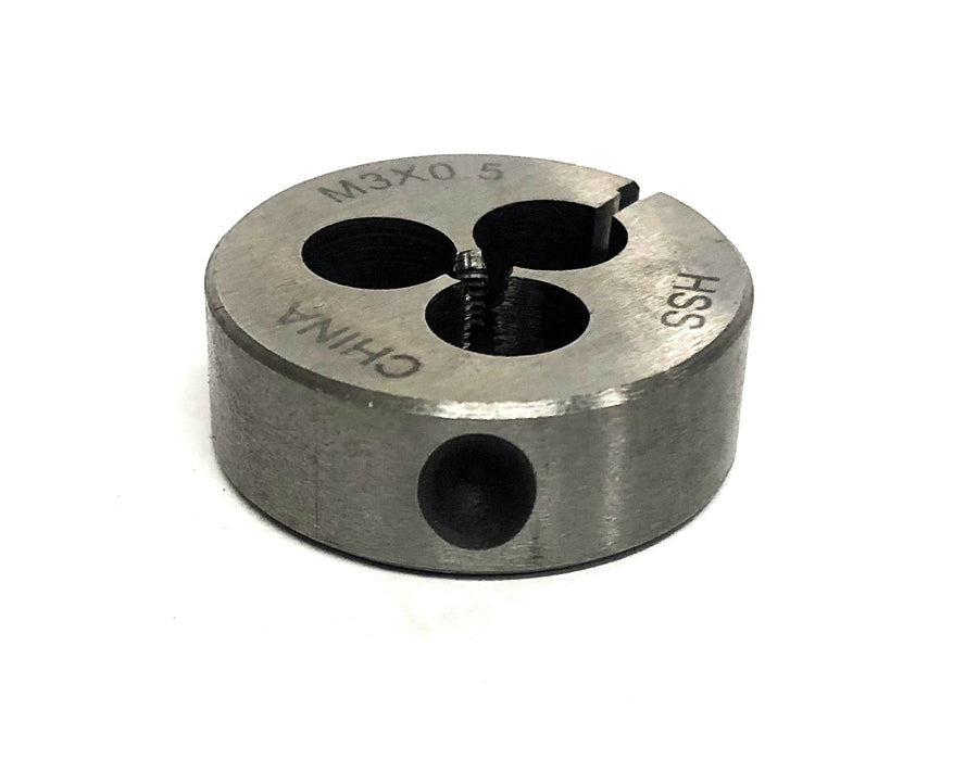 Unbranded HSS Round Die M3X.05 [Lot of 2] NOS