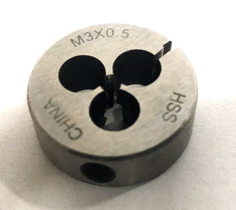 Unbranded HSS Round Die M3X.05 [Lot of 2] NOS