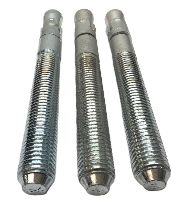 Powers Wedge Stud Anchor Only (No Nut or Washer Included) 1" x 9" [Lot of 3] NOS