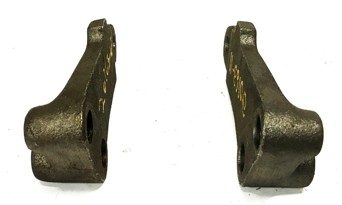 Multiton Load Roller Bracket Left/Right Set 20163-11/20163-12 NOS