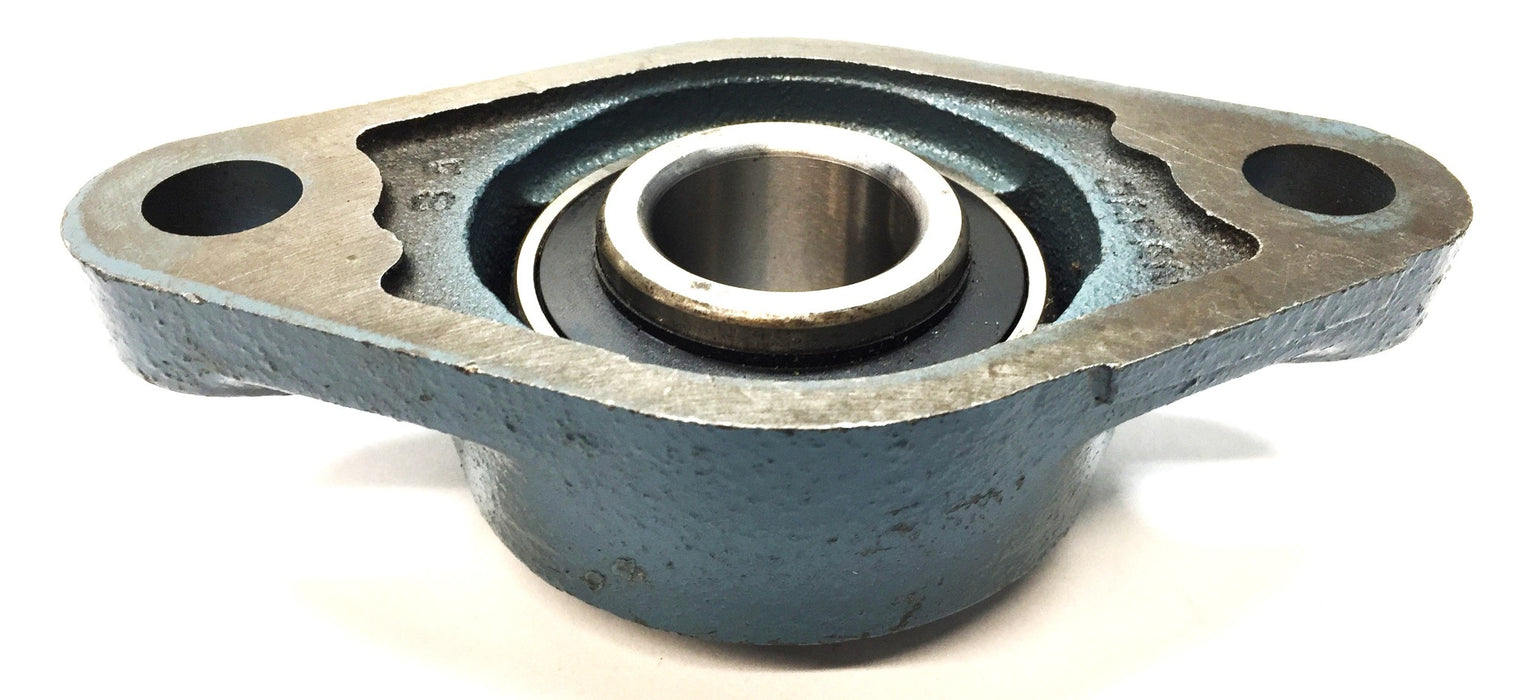 Asahi 2-Bolt Pillow Block Bearing Assembly w/o Zerk Fitting FL206 (UC206-18) NOS