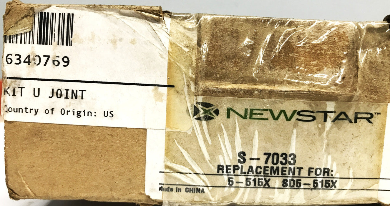 New Flyer U-Joint Drive Kit 6340769 NOS