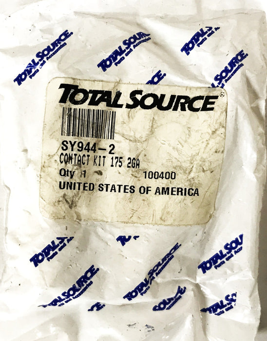 Total Source 2-3/8 inch Forklift Battery Connector SY944 [Lot of 10] NOS