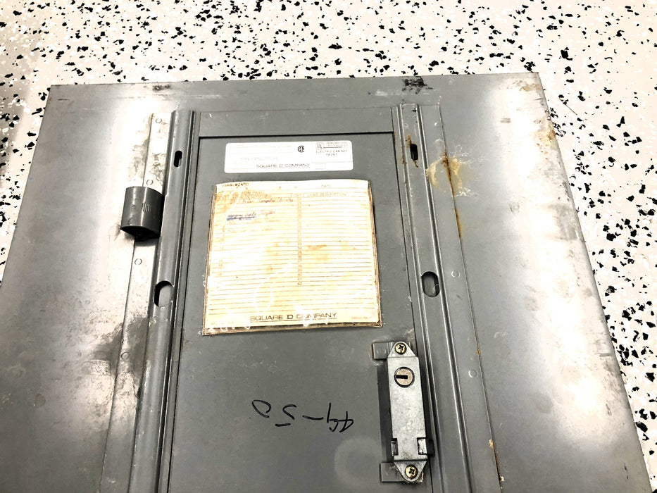 Square D Panel Board W/ Enclosure NQOD430L100CU USED