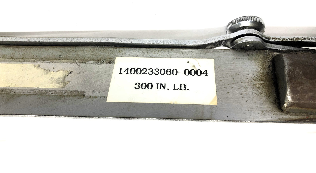 Sturtevant Richmont 1/2IN Drive Flat Beam Memory Torque Wrench S-300-1 USED