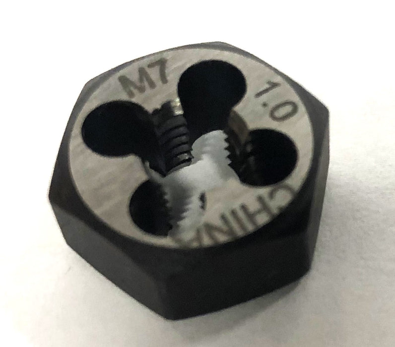 Unbranded M7X1.0 CBN Metric Hex Die ER656631 [Lot of 2] NOS