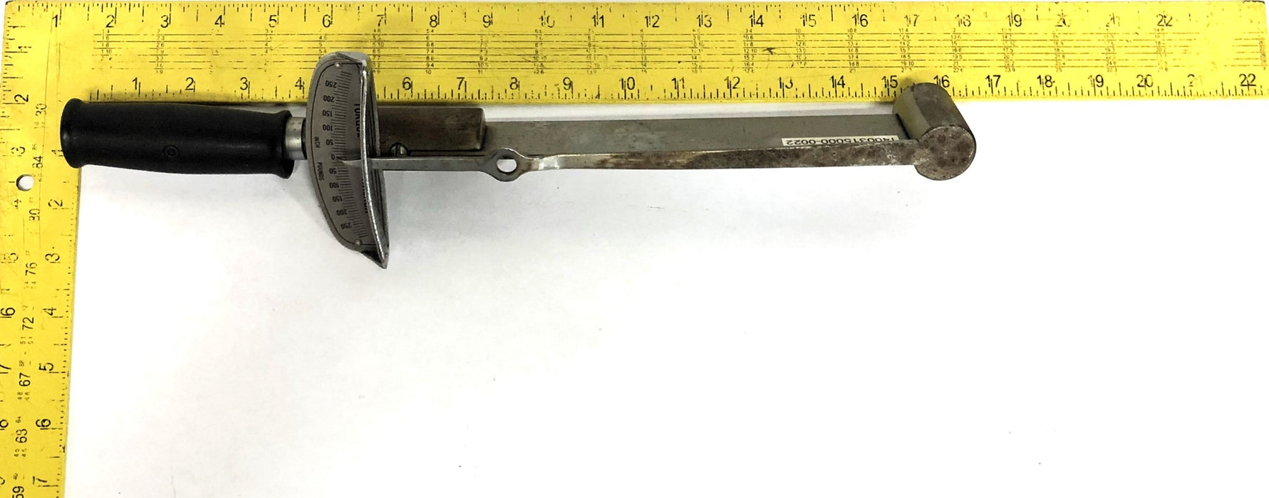 Sturtevant Richmont 1/2IN Flat Beam Memory Torque Wrench S-300-1 USED