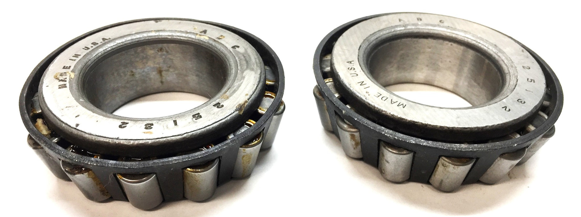 ABC Tapered Roller Bearing Cone 25132 [Lot of 2] NOS