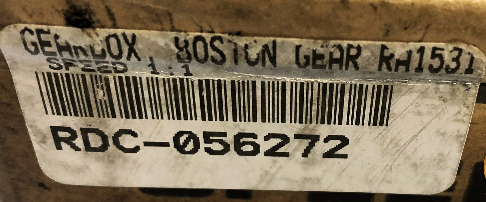 Boston Gear Spiral Bevel Gear Drive RA1531 (RDC-056272) NOS