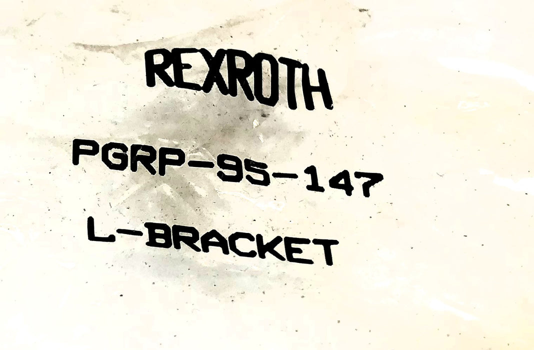 Rexroth L Shaped Bracket PGRP-95-147 NOS