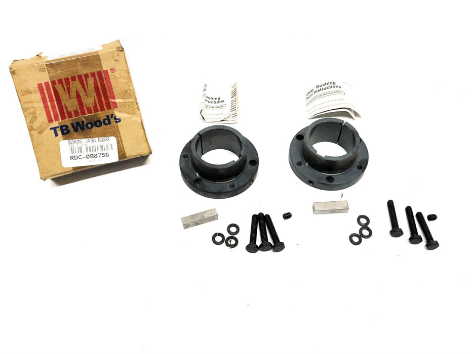 TB Wood's Bushing Gates Rubber SDSX 1 3/4 inch SDS134 [Lot of 2] NOS