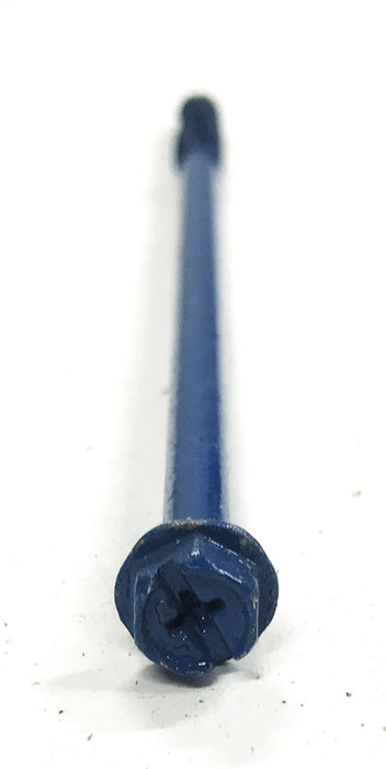 Unbranded 3/16 inch x 6 inch Blue Philips Hex Head Masonry Screw [Lot of 75] NOS