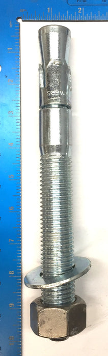 Powers Wedge Stud Anchor with Washer and Nut 1" x 9" [Lot of 2] NOS