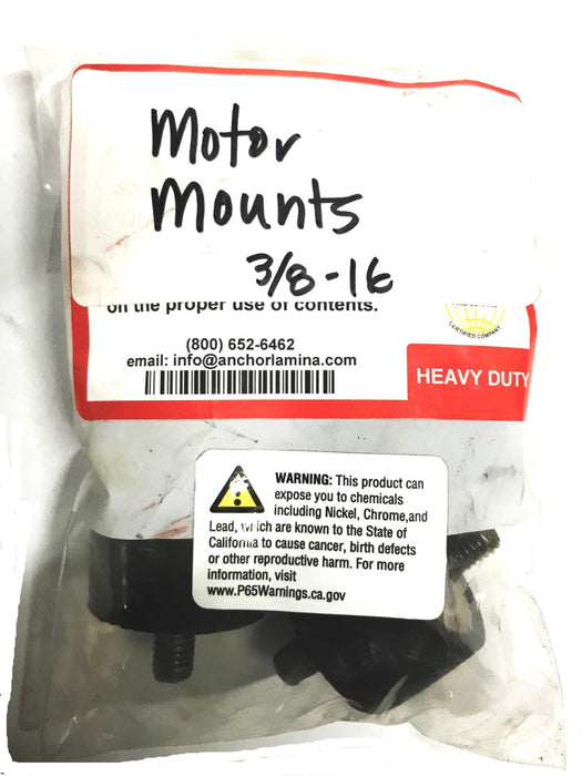 Anchor Cushioned Motor Mounts [Lot of 4] NOS