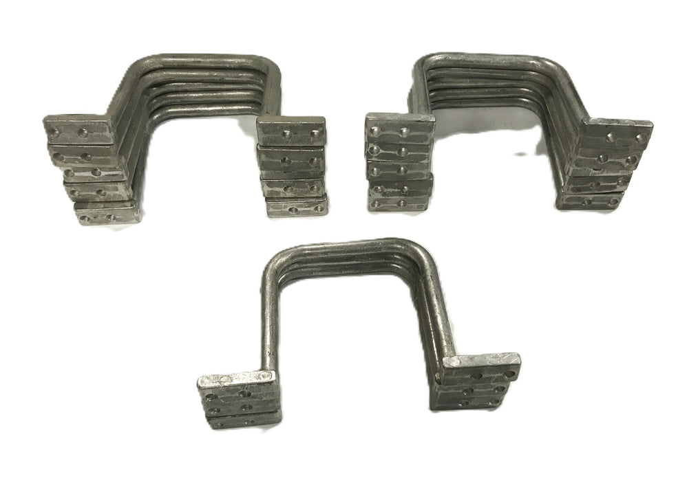 Unbranded 3 inch Aluminum Cable Distribution Ring [Lot of 13] NOS