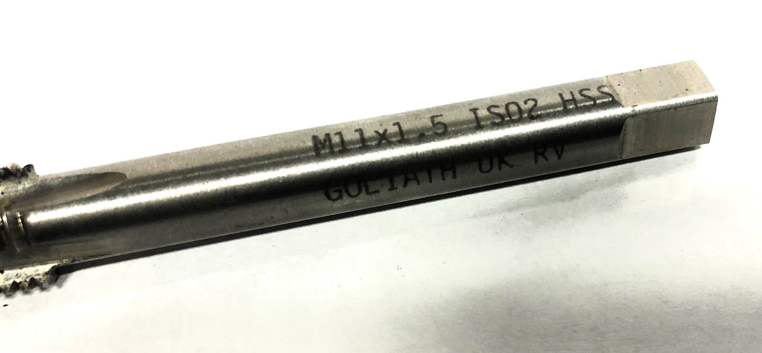 Goliath UK RV HSS Bottom Tap M11X1.5 ISO2 NOS
