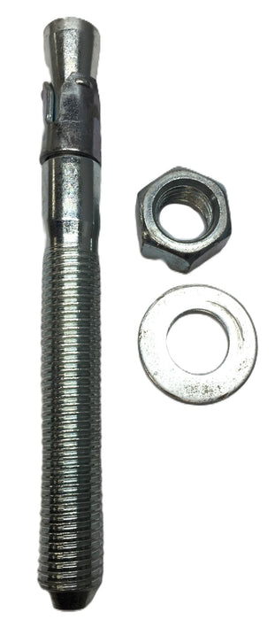 Powers Wedge Stud Anchor with Nut and Washer (Dent) 1" x 9" NOS